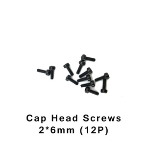 HBX S165 Cap Head Screws 2x6mm (12pcs)