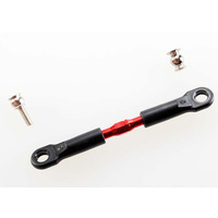 TRAXXAS 3737: Turnbuckle, aluminum (red-anodized), camber link, front, 39mm (1)