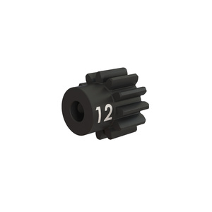TRAXXAS 3942X: Gear, 12-T pinion (32-p), heavy duty (machined, hardened steel)/ set screw