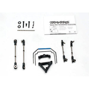 TRAXXAS 5998: Sway bar kit, Slayer (front and rear) (includes front and rear sway bars and adjustable linkage)
