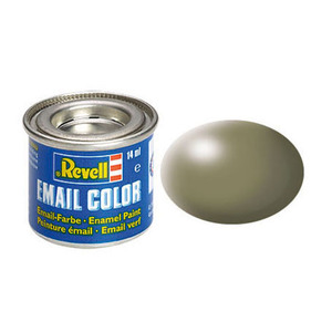 Revell 362 Greyish Green Silk Enamel Paint RAL 6013, 14ml 32362