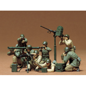 Tamiya 35086 U.S. Gun and Mortar Team 1:35 Scale Model Military Miniature Series no.86