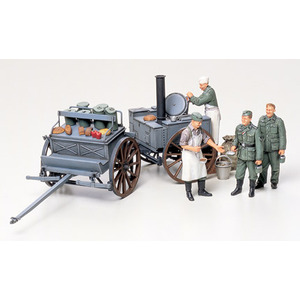 Tamiya 35247 German Field Kitchen Scenery 1:35 Scale Model Military Miniature Series No.247