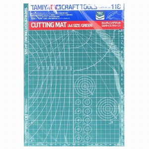 Tamiya  74118 Cutting Mat (A4 Size/Green)