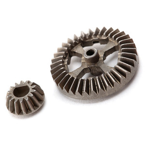 TRAXXAS 7683 Ring gear, differential/ pinion gear, differential (metal)
