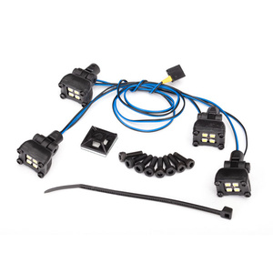 TRAXXAS 8086 LED expedition rack scene light kit (fits  8111 body, requires  8028 power supply)