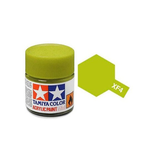 Tamiya  81704 - Acrylic Mini Paint Xf-4 Yellow Green 10Ml Bottle