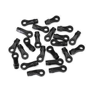 TRAXXAS 8275: Rod end set, complete (standard (10), angled 10