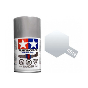 Tamiya AS-12 Bare-metal Silver Spray Paint Item No: 86512