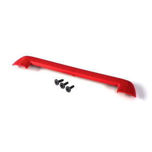 TRAXXAS 8912R: Tailgate protector, red/ 3x15mm flat-head screw (4)