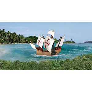 Revell 65660 Santa Maria Model Ship 1:350 Scale  With Paint