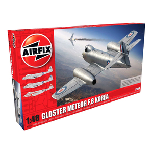 Airfix A09184 Gloster Meteor F.8 Korea 1:48 Scale Model Plastic Kit