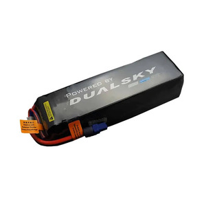 Dualsky 6400mah 4S 14.8v 50C HED LiPo Battery with XT60 Connector