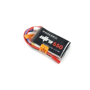 Dualsky 550mah 3S, 50C LiPo Battery, JST Connector