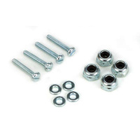 Dubro 176 4-40 x 1-1/4" Bolt Set with Lock Nuts, 4pcs