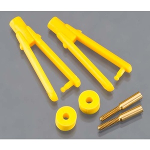 Dubro 974-Y Long Arm Micro Clevis .047" Yellow (2pcs)
