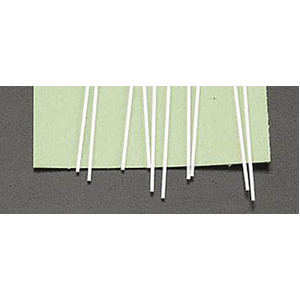 Evergreen 8102 Plastic Styrene Strips .011" x .022" (.28mm x .56mm) Qty 10