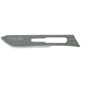 Excel 10 Stainless Steel Curved Scalpel Blades