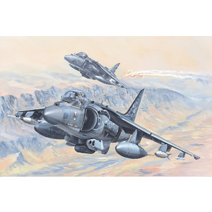 HobbyBoss 81804 AV-8B Harrier II 1:18 Scale Model