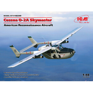 ICM Cessna O-2A Skymaster 1:48 Scale Model Plane  48290