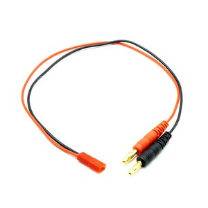 Female JST to 4mm Bullet Charging Adapter 20AWG 30cm