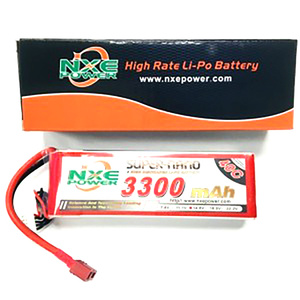 NXE 3300mah 3S 11.1V 40C Lipo Battery with Deans connector