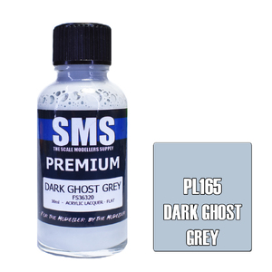 SMS PL165 Premium Acrylic Lacquer Dark Ghost Grey Paint 30ml
