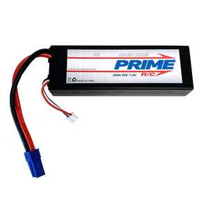 Prime RC 2S 7.4v 5200mAh 50C HC LiPo Battery w/ EC5 Connector  PMQB52002SHC