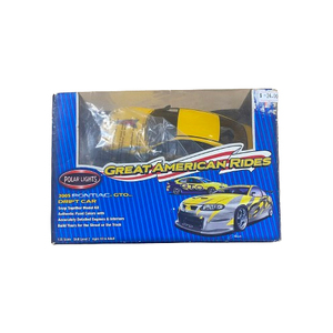 PRE-OWNED - Polar Lights 53004 - 2005 Pontiac GTO Drift Car 1:25 Scale Plastic Model Kit