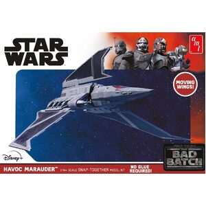 AMT 1348 Star Wars: The Bad Batch Havoc Marauder 1:144 Scale Model Plastic Kit