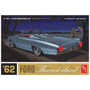 AMT 682 1962 Ford Thunderbird 1:25 Scale Plastic Model Kit