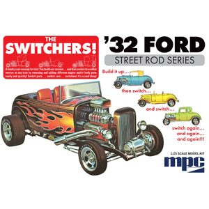 MPC 992 1932 Ford Switchers Roadster/Coupe 1:25 Scale Model Plastic Kit