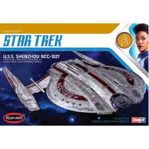 Polar Lights 967 Star Trek Discovery U.S.S. Shenzhou 1:2500 Scale Snap Kit
