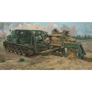 BTM-3 High-Speed Trench Digging Vehicle 1:35 Model  09502
