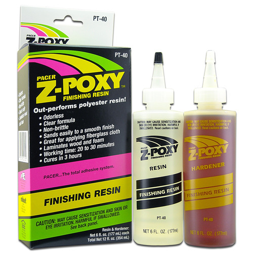 Pacer ZPOXY EPOXY Finishing Resin PT40 ZAP