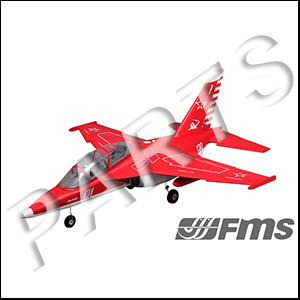 FMS 70mm Yak 130 Red Parts
