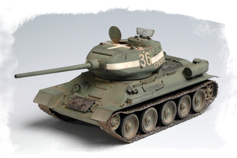 T 3485 Model1944 Angle Jointed Turret 148 Model Tank 84809