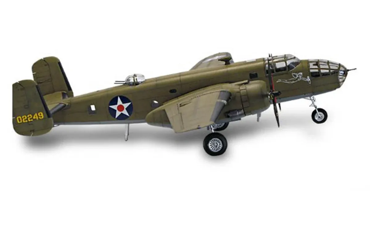 Academy 12336 USAAF B-25B Doolittle Raid 1/48 Scale Plastic Model Kit