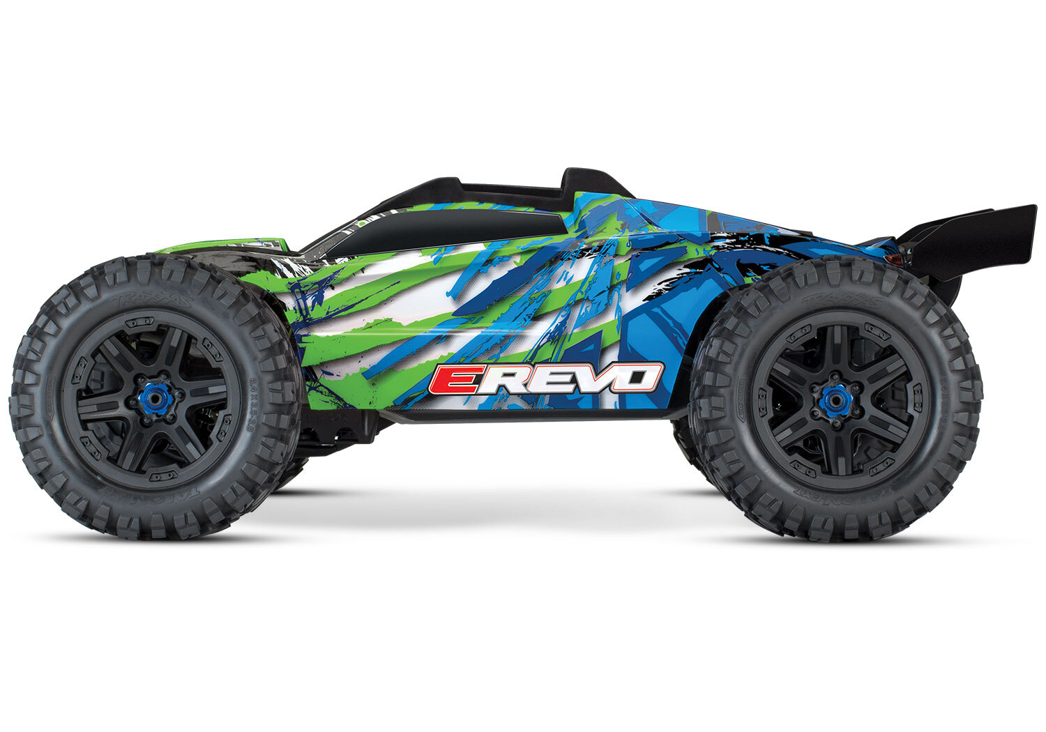 TRAXXAS ERevo V2 1/10 4WD Brushless RC Monster Truck Green 860864 Traxxas