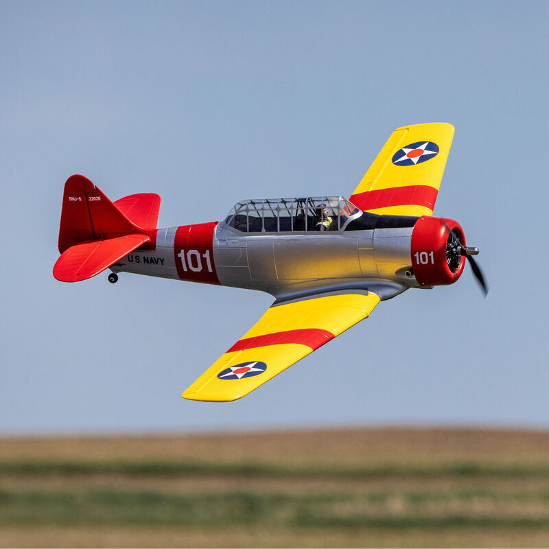 E-Flite SNJ-5/AT-6 Texan 1.5m BNF Basic with AS3X+ and SAFE Select