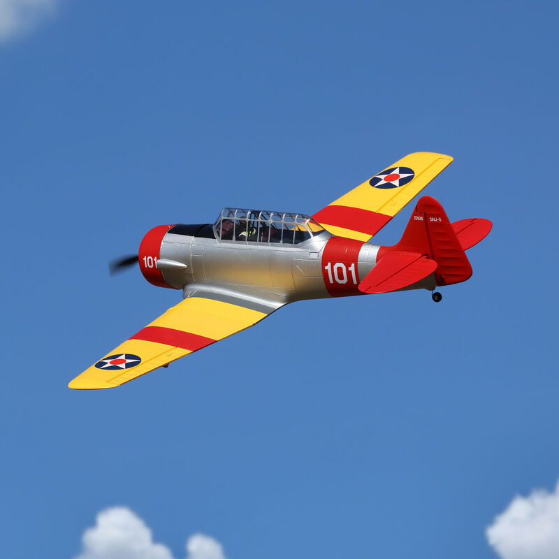 E-Flite SNJ-5/AT-6 Texan 1.5m BNF Basic with AS3X+ and SAFE Select