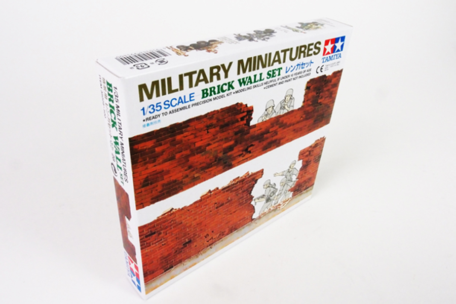 Tamiya 35028 Brick Wall Set Kit Ca128 135 Scale Model