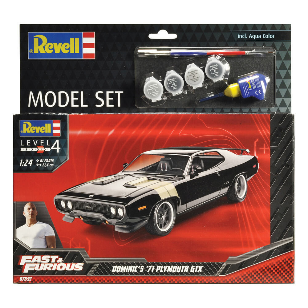 Revell Fast & Furious - Dominic's 1971 Plymouth GTX (07692) au