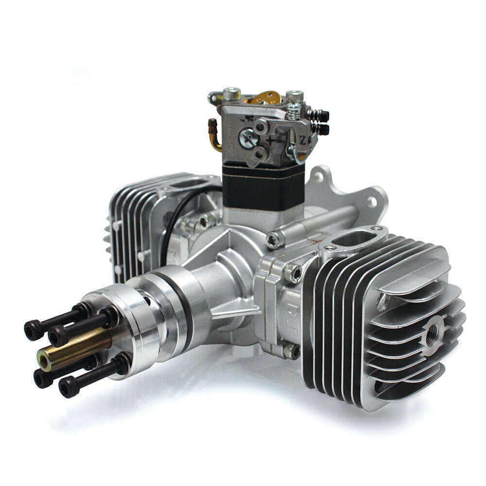 DLE 60 60cc Twin Two Stroke Petrol Gas Engine RCMA Model Hobby Shop