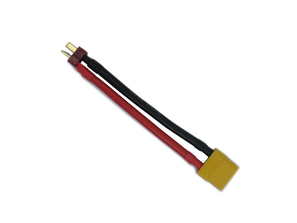 2-Pack Deans T To XT90 Female Battery Connector Adapter - Convert LiPo Plugs