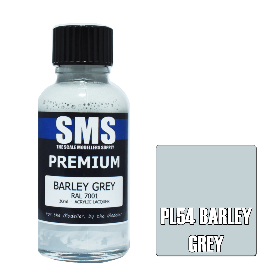 SMS PL54 Premium Acrylic Lacquer Barley Grey Paint 30ml From RCMA Model ...