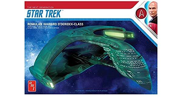 AMT 1125 1/3200 Star Trek Romulan Warbird TNG Plastic Model Kit Amt1125m for sale online 