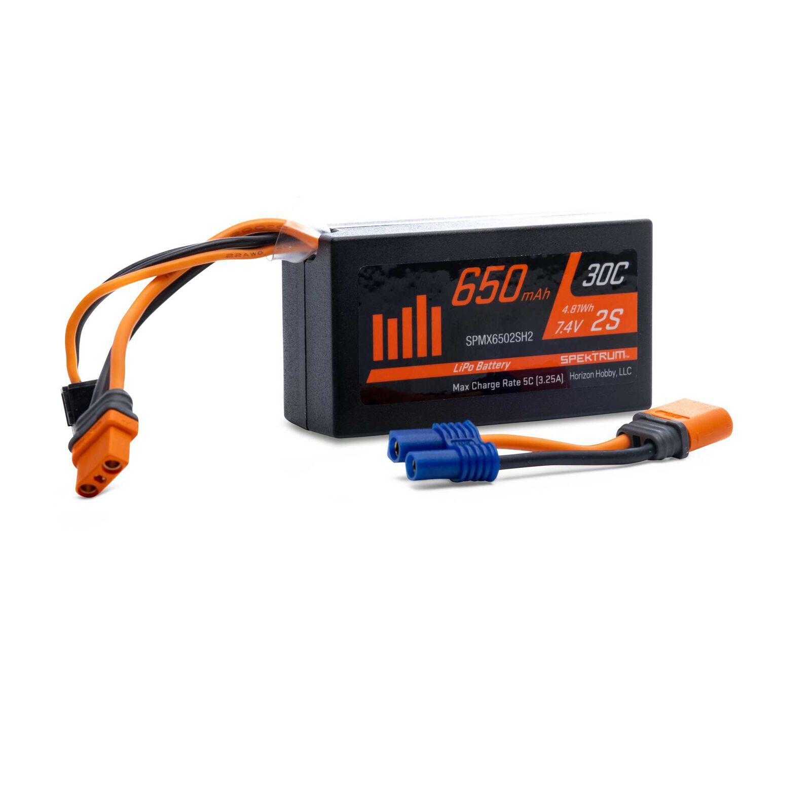 Spektrum Smart Adattatore Batteria IC3 Dispositivo / IC2 Batteria SPMXCA520 - Placcato Oro