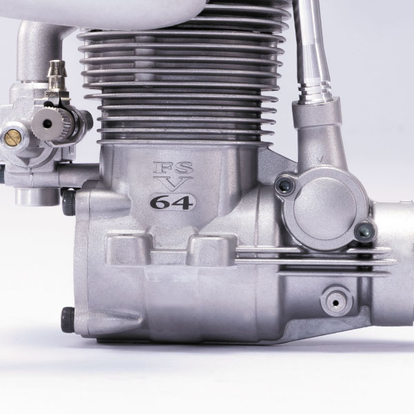 Larger propellers can be used 