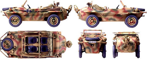 SCHWIMMWAGEN TYPE 166 Decals